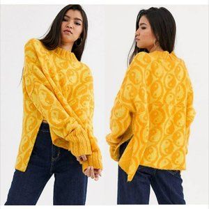 Free People Yin Yang Oversized Sweater (XS)